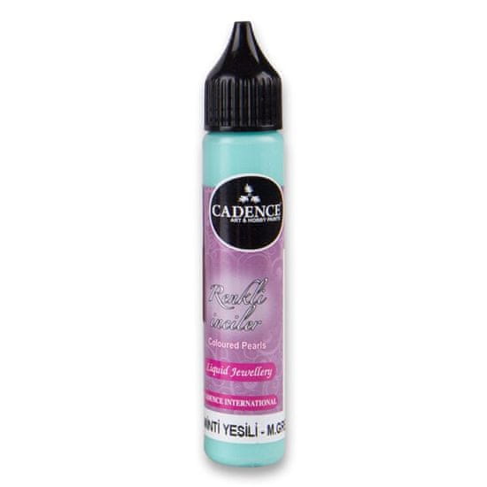 Cadence tekoči biseri, 25 ml turkizna