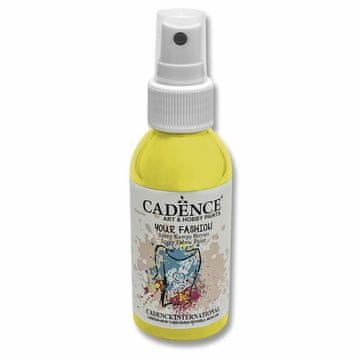 Cadence Your Fashion tekstilna barvila, 100 ml - rumena