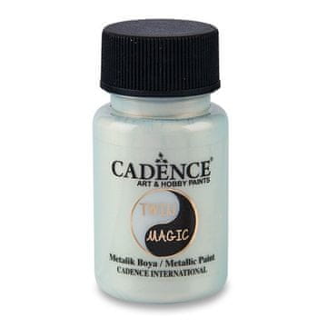 Cadence Kovinska barva Twin Magic, 50 ml - oranžna/zelena