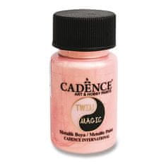 Cadence Kovinska barva Twin Magic, 50 ml, zlata/rožnata.