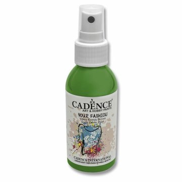 Cadence Your Fashion tekstilna barvila, 100 ml - zelena
