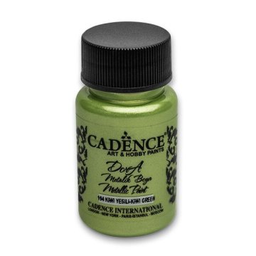 Cadence Akrilne barve za nohte Dora Metallic, 50 ml - svetlo zelena