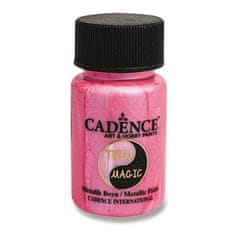 Cadence Kovinska barva Twin Magic, 50 ml, modra/rožnata.