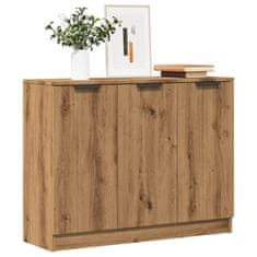 Vidaxl Komoda artisan hrast 90,5x30x70 cm inženirski les
