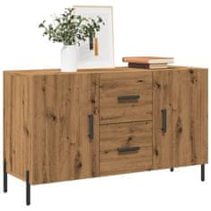 Vidaxl Komoda artisan hrast 100x36x60 cm inženirski les