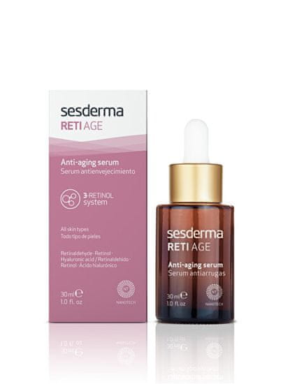 Sesderma Liposomski seruma proti staranju kože z dvižno učinek Reti Age (Anti-Aging Serum) 30 ml