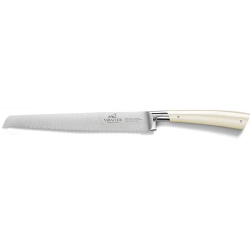Nůž Lion Sabatier, 807181, Edonist perle, na chleba, plně kovaný, čepel 20 cm, ABS rukojeť