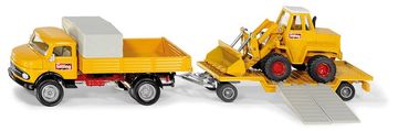 SIKU Super - Mercedes-Benz 710 transportni nakladalnik 411 Bölling 1:50