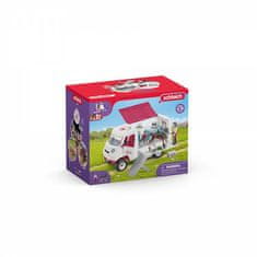 Schleich Mobilna veterinarska klinika s kobilico in groomerjem, nova