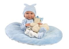 Llorens 73807 NEW BORN BOY realistična lutka dojenčka s popolnoma vinilnim telesom 40 cm