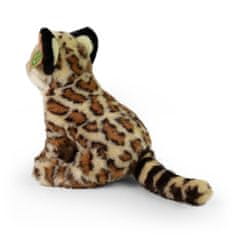 Rappa Plišasti ocelot, ki sedi 28 cm EKOLOŠKO PRIJAZNO