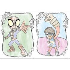 Jiri Models Pobarvanka Barvanje z vodo! A5 Spidey 15x21cm