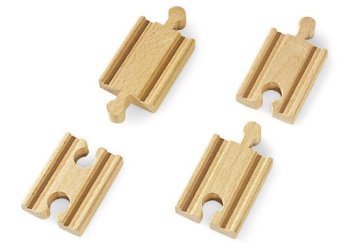 Brio Mini tirnice ravne, spojke, 54 mm, 4 kosi