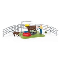 Schleich Farm World 42529 Kotiček za pranje goveda