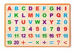 Woody 102190107 Magnetna tabla ABC