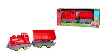 BIG Power Worker Mini vlakec z vagonom 45 cm