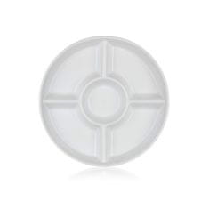 Banquet Razdeljena skleda s premerom 30 cm iz porcelana BIANCA