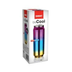 Banquet Termoska BE COOL 430 ml, roza-modro-zlata