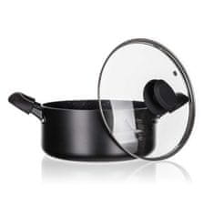 Banquet Komplet posode za kuhanje BLACK STONE 7 kosov. nelepljiva površina