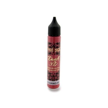 Cadence Metallic Contour, 25 ml - rdeča