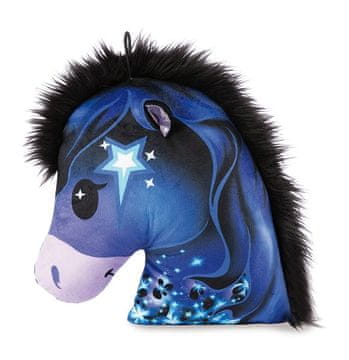 NICI vzglavnik Pony Starflower s trakom 33x33cm, ZELENA