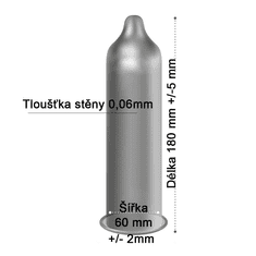 Kondomi Extra Large 12 kosov