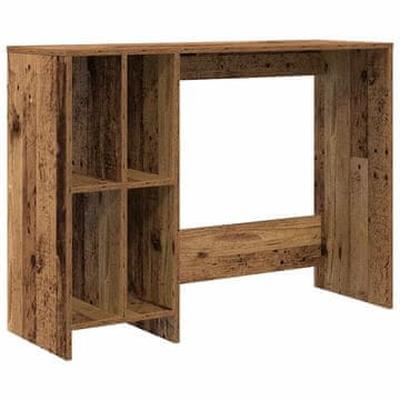 Vidaxl Pisalna miza iz starega lesa 102,5x35x75 cm Izoblikovan les