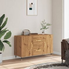 Vidaxl Komoda artisan hrast 100x36x60 cm inženirski les