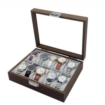 LIVEFY organizator za ure Watchy 10ks, rjav