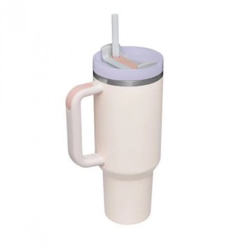 LIVEFY skodelica s slamico Happycup 1l, bež