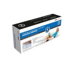 ARmedical Ortodontski vzglavnik 'polovalj' MFP-4220 za podporo vratu, ledvenemu delu in stegnot, garnetne barve, z ergonomskim dizajnom in certifikatom OEKO-TEX 100.