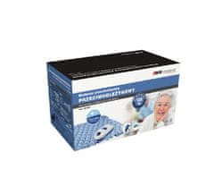 ARmedical Antidekubitusna vzmetnica z ultra tiho črpalko - enojna, 130 komor, za uporabnike do 135 kg, modra, mere: 200x90 cm, prednostna tlačna moč 40-100 mmHg.