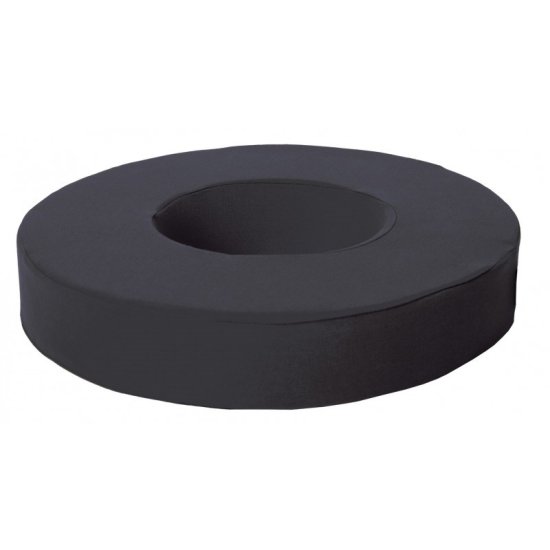 slomart Sedežna blazina s odprtino za sedenje - črna, pena, višina 75 mm, širina 420 mm, hitra dostava v 24 urah.