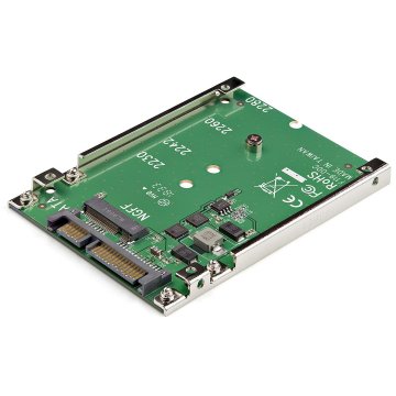 Startech Adapter StarTech.com M.2 SATA SSD za 2.5in SATA - Pretvornik M.2 NGFF - 7mm - Odprti nosilec - M2 Trdi disk Adapter