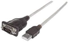 Manhattan Konverter MANHATTAN USB-Seriell 1-Port - Kakovosten in zanesljiv vmesnik za povezovanje naprav preko USB s serijsko komunikacijo.