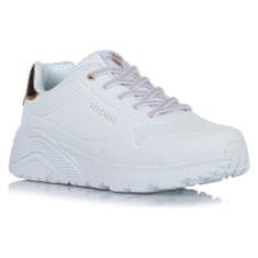 Skechers Čevlji bela 38 EU Uno Lite metallic
