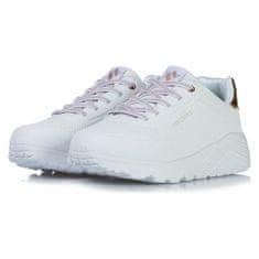 Skechers Čevlji bela 38 EU Uno Lite metallic