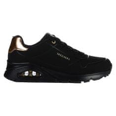 Skechers Čevlji črna 37.5 EU Uno Gen1 Shimmer