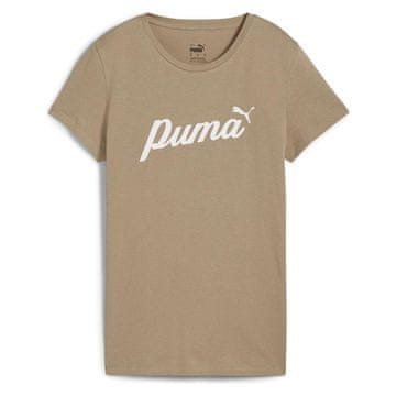 Puma Majice bež Script Tee