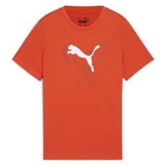 Puma Majice oranžna S Ess+ Logo Lab Graphic Tee
