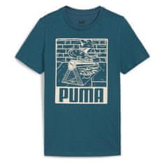 Puma Majice turkizna L Ess+ Mid 90s Graphic Tee