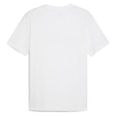 Puma Majice bela XXL Graphics Sneaker Tee