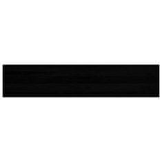 Vidaxl Podloge za stopnice 2 kosa rjave 120x25x2 cm trdna hrastovina