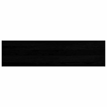 Vidaxl Podloge za stopnice 8 kosov rjavo-črne 100x25x2 cm trdna hrastovina
