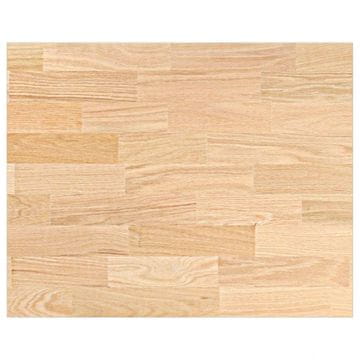 Vidaxl Kuhinjska delovna plošča 80x63,5x2,7 cm trdna hrastovina