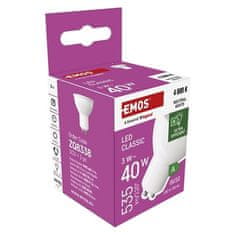 Emos LED žarnica ZQ8338 Classic MR16 A CLASS/ GU10 / 3 W (40 W) / 535 lm / neutral white
