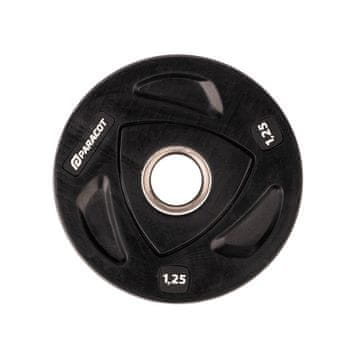 Paracot Gumirana ploščata utež 1,25 kg (1 kos)