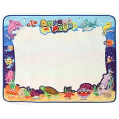 WOWO XXL blok za slikanje z vodo - XXL blok za slikanje in risanje z vodo s štampiljkami in šablonami 100x80 cm