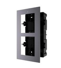 Hikvision HIKVISION DS-KD-ACF2 Flush-montirano ohišje iz aluminija in plastike, sivo/črno, delovna temperatura -40 do 55 °C, teža 290 g