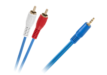 shumee Kabel JACK 3,5-2 x RCA MODER 4MM 1,8M